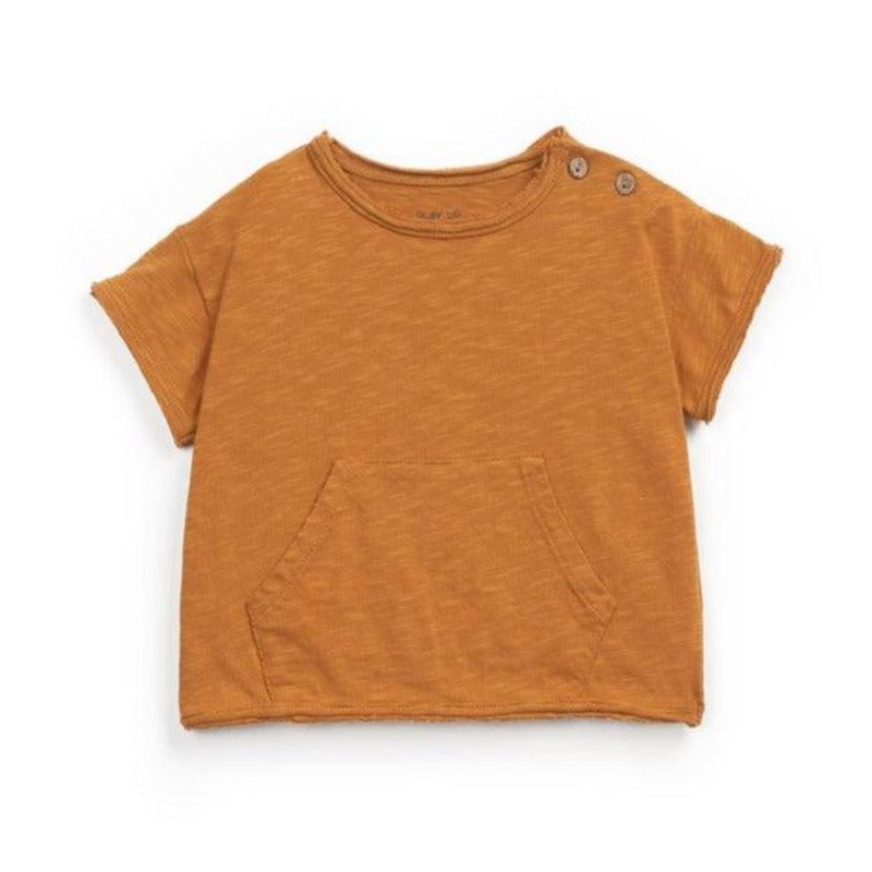 Play Up – Organic Jersey T-Shirt – Burnt Orange