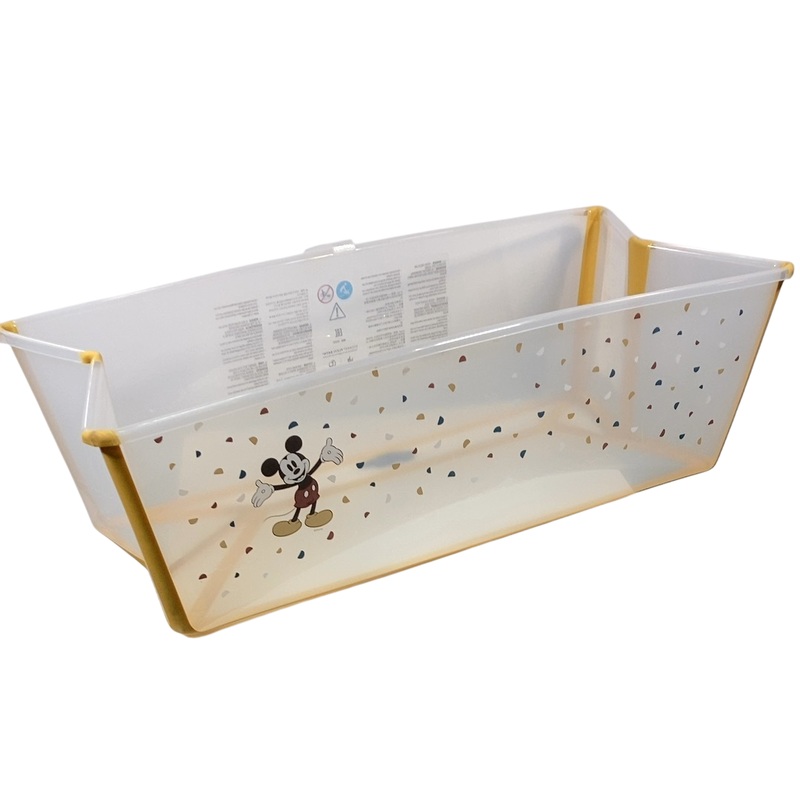 Stokke Flexi Bath Foldable Baby Bathtub, Mickey Mouse, XLarge