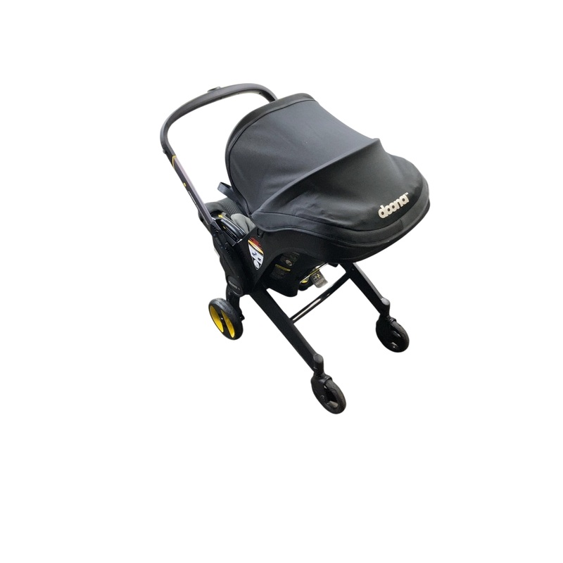 Doona Infant Car Seat & Stroller Combo, 2022, Nitro black