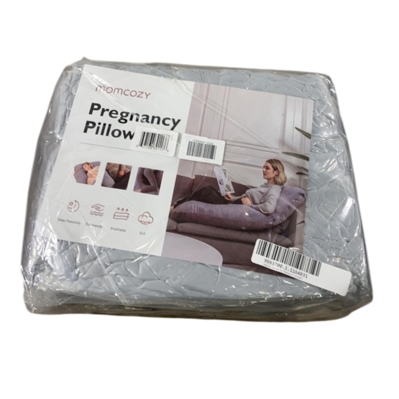 Momcozy U Shaped Maternity Pillow, Grey