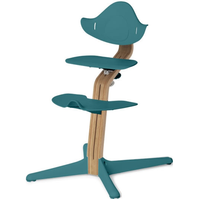 Nomi High Chair – White Oak / Ocean