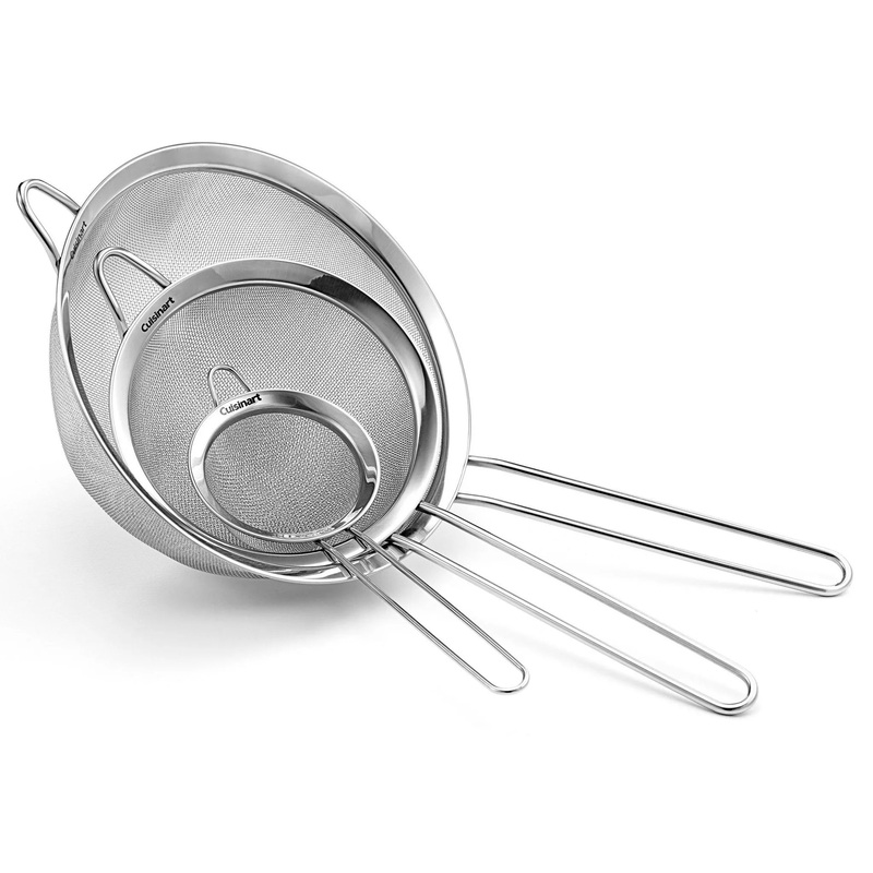 Set of 3 Mesh Strainers