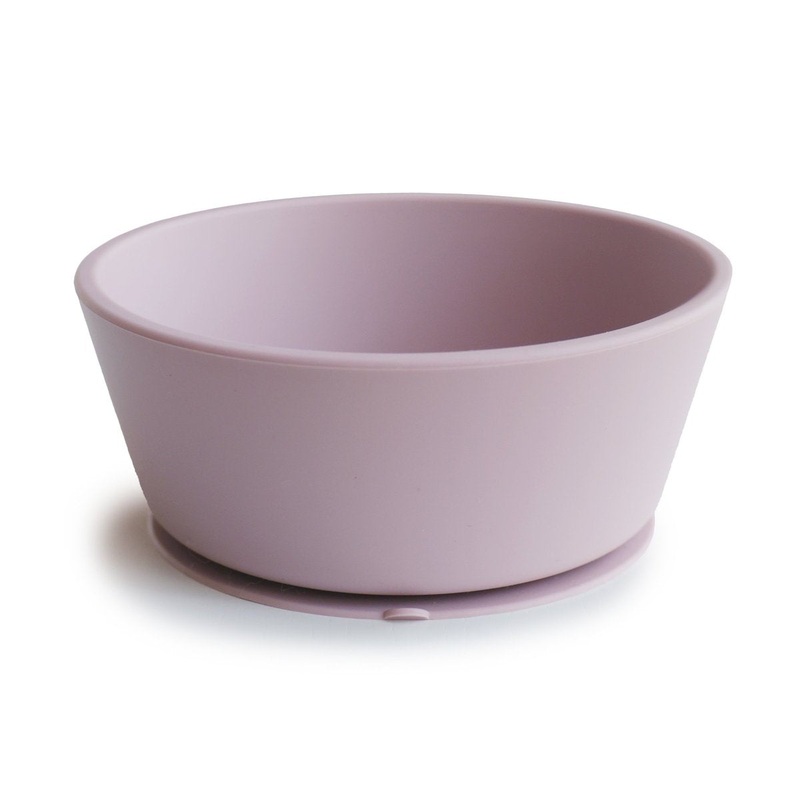 Silicone Suction Bowl – Soft Lilac
