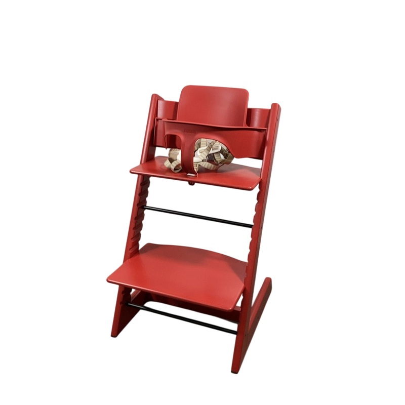 Stokke Tripp Trapp High Chair With Baby Set, 1, Warm Red