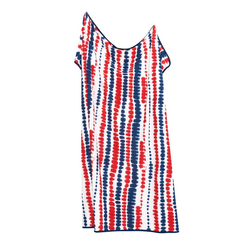 Swaddle Blanket in Liberty Rip Tide