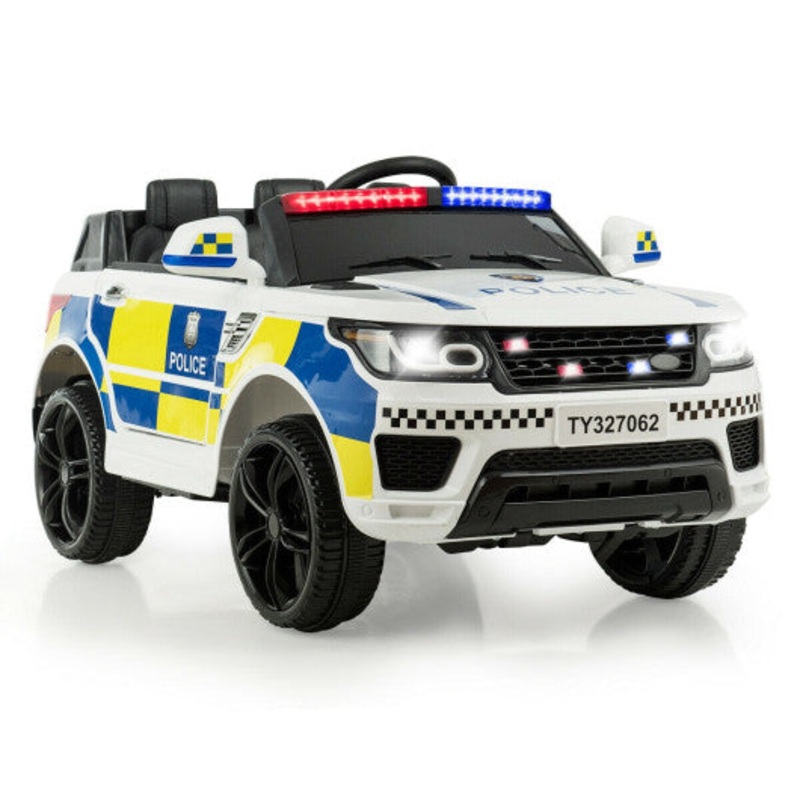 12V Kids Electric Ride on Car With Remote Control-White