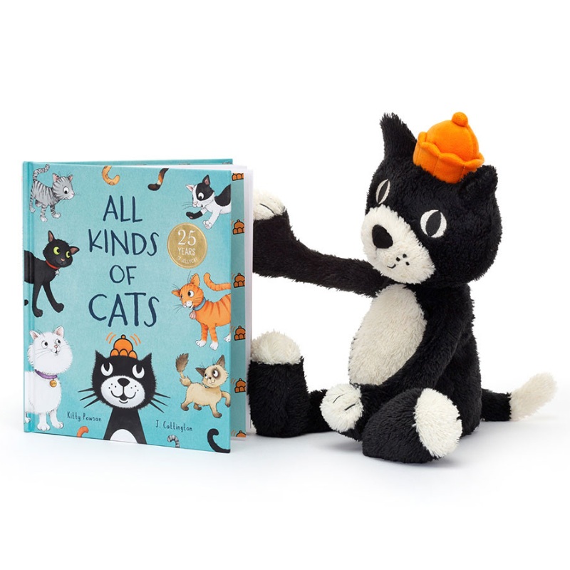 All Kinds of Cats Book & Jellycat Jack Bundle
