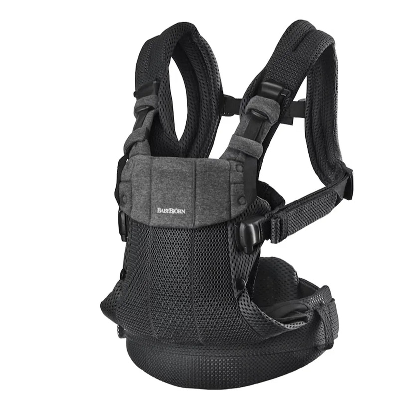 Baby Carrier Harmony – Black, 3D Mesh