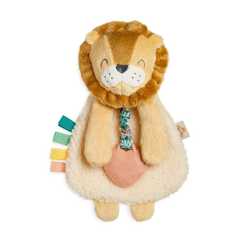 Itzy Ritzy Itzy Lovey Plush with Silicone Teether Toy