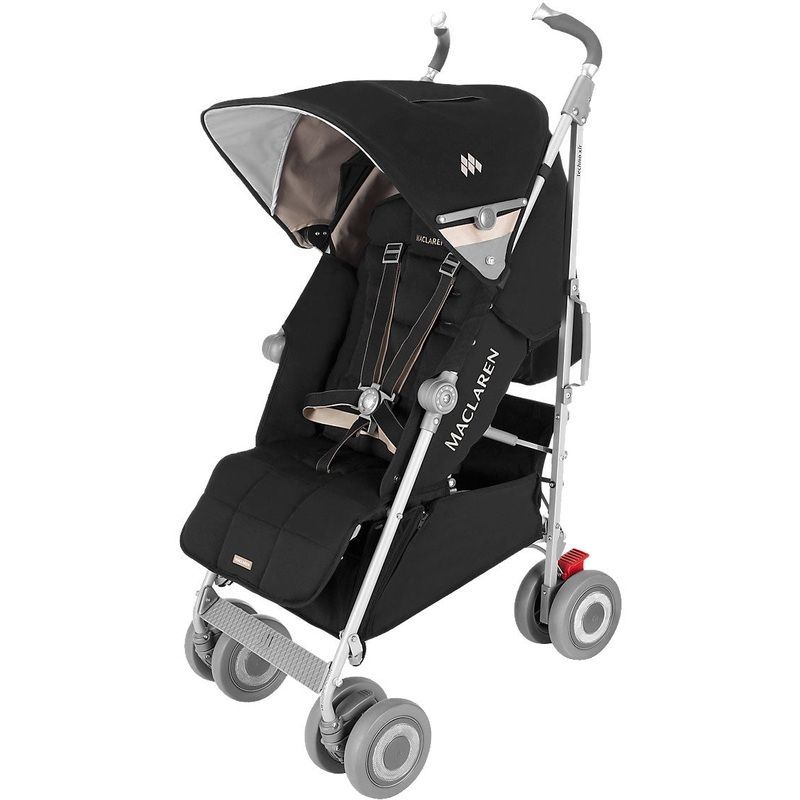 Maclaren Techno XLR Stroller – Black/Champagne