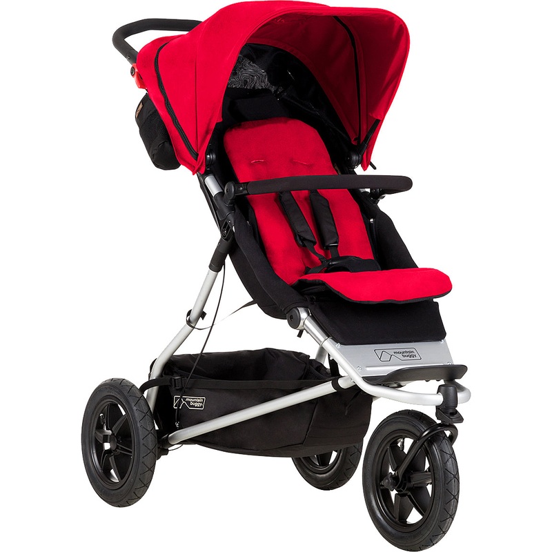 Mountain Buggy Plus One Double Stroller – Berry