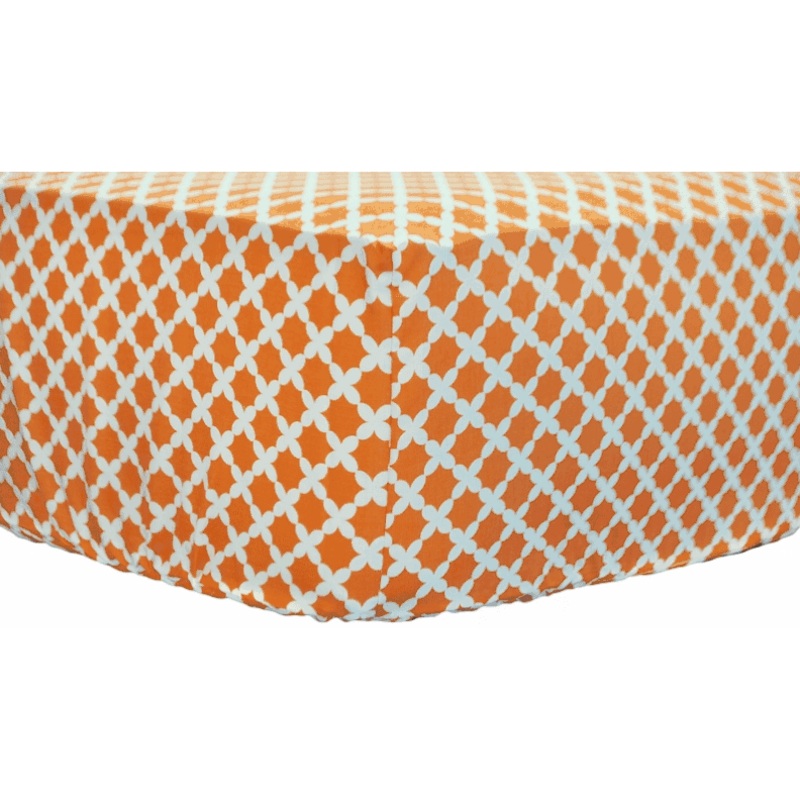 New Arrivals Orange Crush Crib Sheet