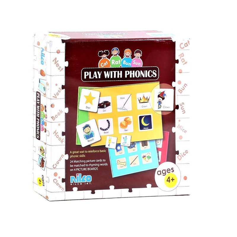 Nilco Play with Phonics Toy – Multicolor