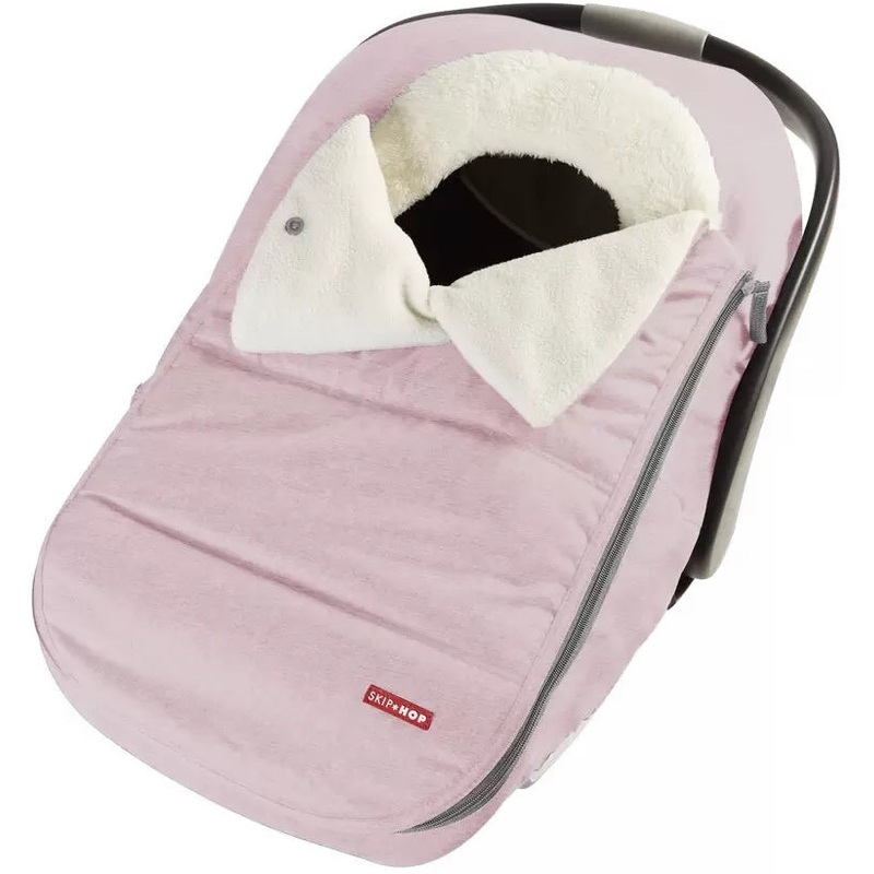 Skp Hop Stroll & Go Car Seat Cover – Pink Heather