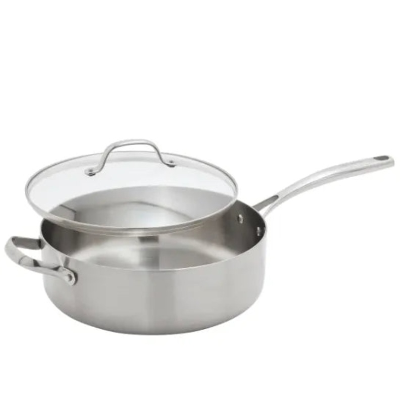 Superior 5-quart Stainless Steel Saut Pan