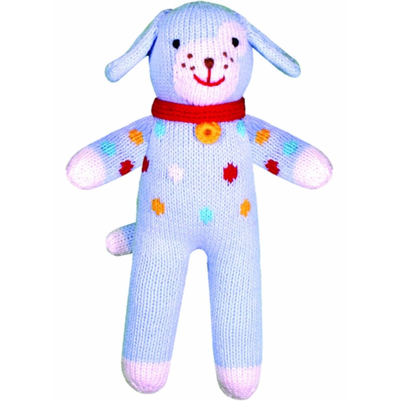 Zubels Dog Bruno 12″ Hand-Knit Doll