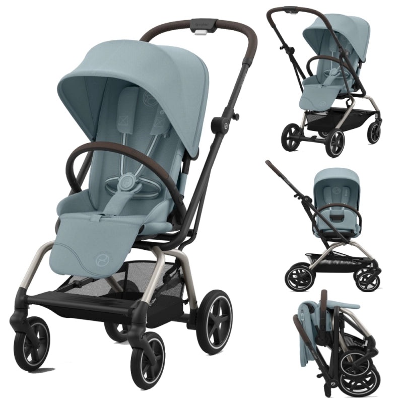 Cybex Eezy S Twist+ 2 Pushchair – Stormy Blue/Taupe