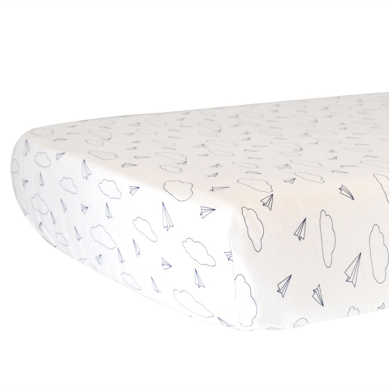 Hello Spud Organic Cotton Fitted Crib Sheets