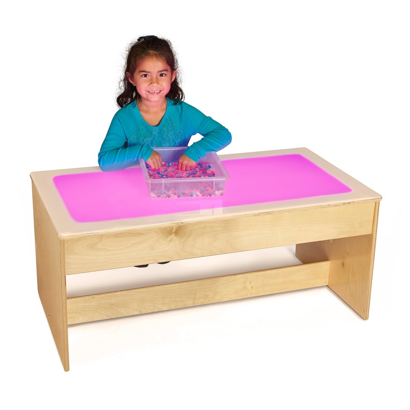 Jonti-Craft Large Light Table – Multicolored