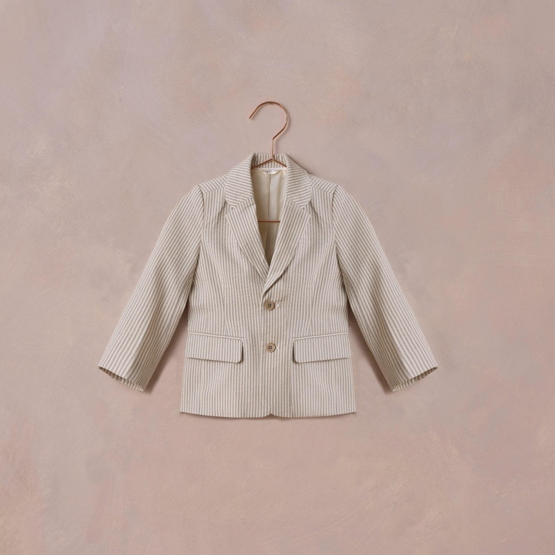 Noralee Sebastian Blazer | Sage Stripe