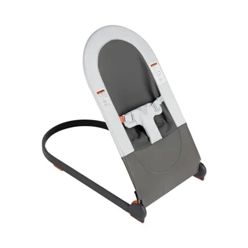 Portable Lightweight Folding Baby Bouncer Seat for Infants – Gray