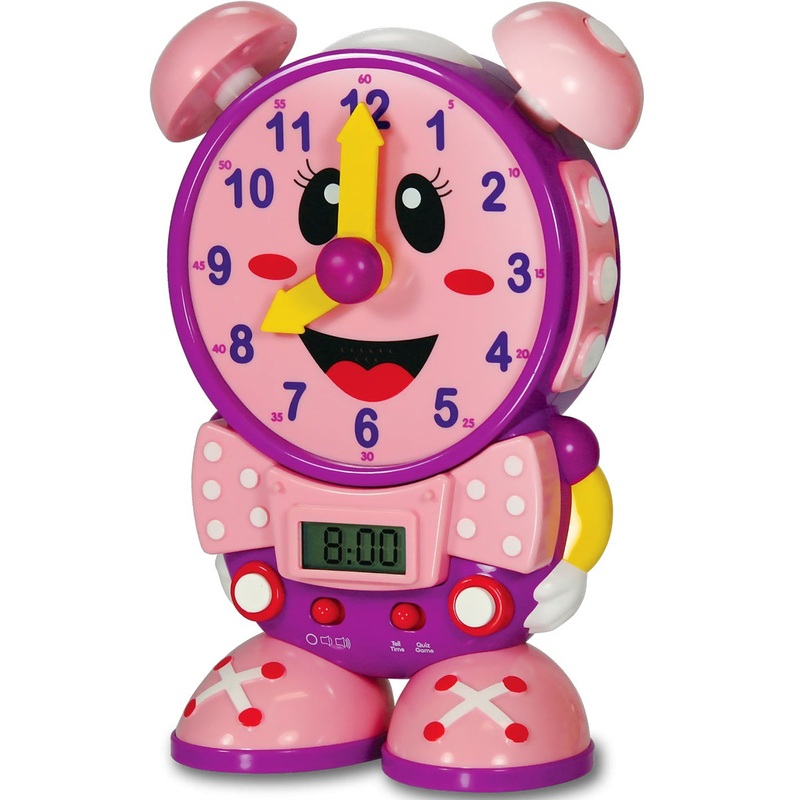 The Learning Journey Telly The Teaching Time Clock – Pink