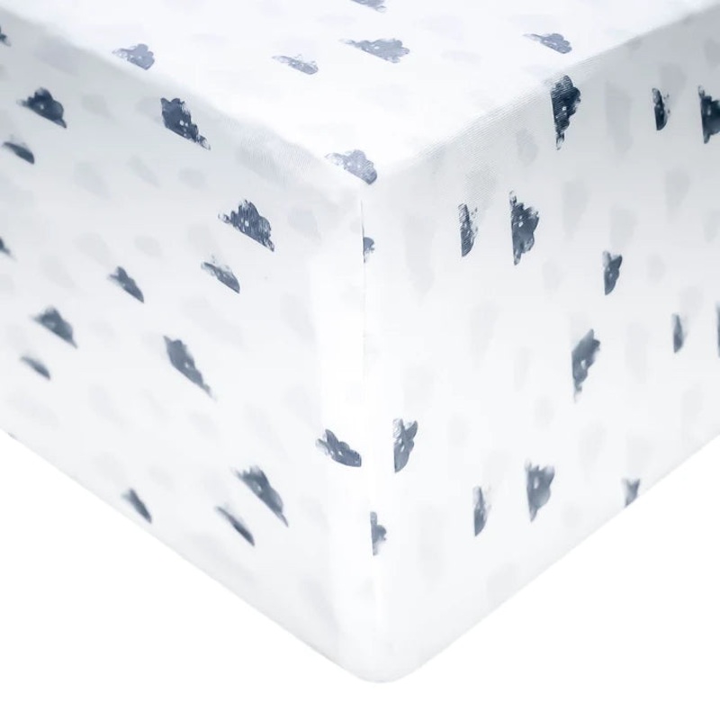 Copper Pearl Premium  Knit Fitted Crib Sheet | Dream