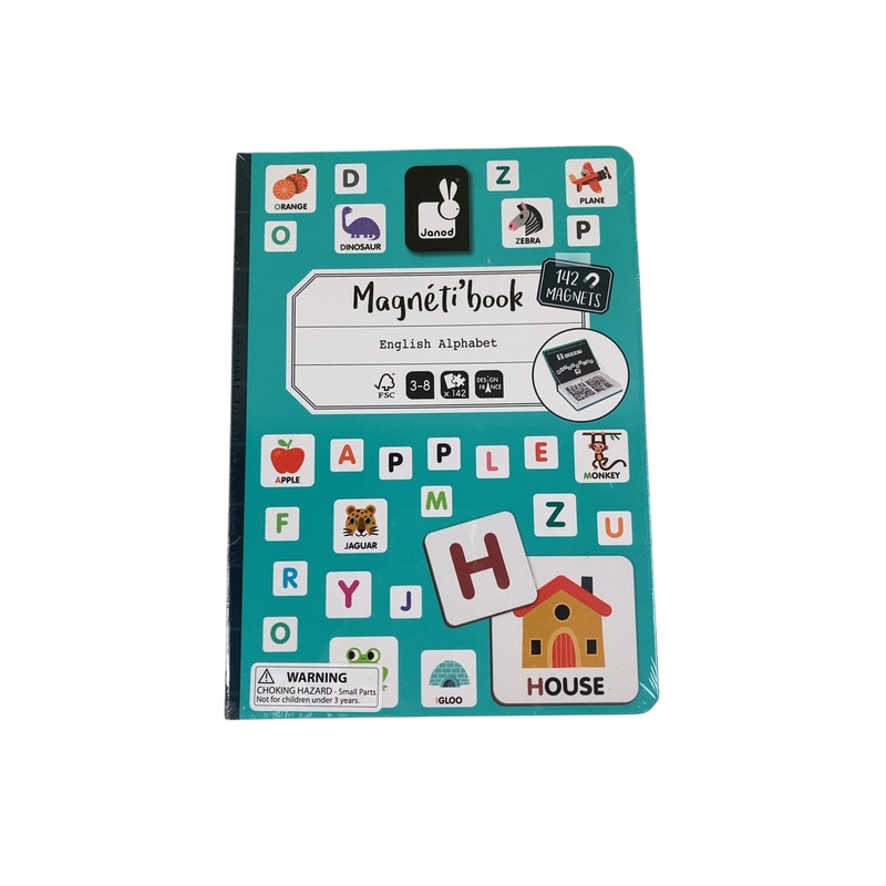Janod Magneti’ Book, English Alphabet