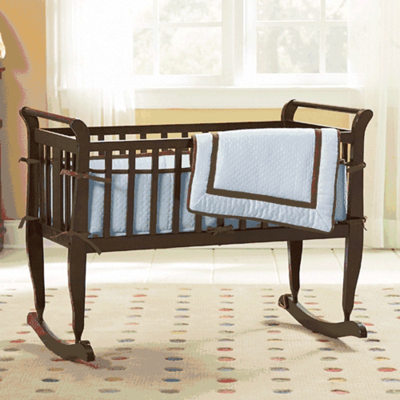 KidsLine 3 Piece Cradle Set in Blue