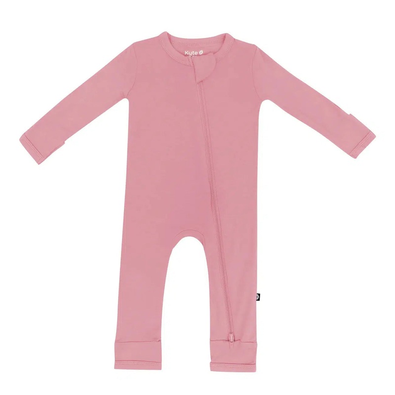 Kyte Baby – Zipper Romper – Apple Blossom