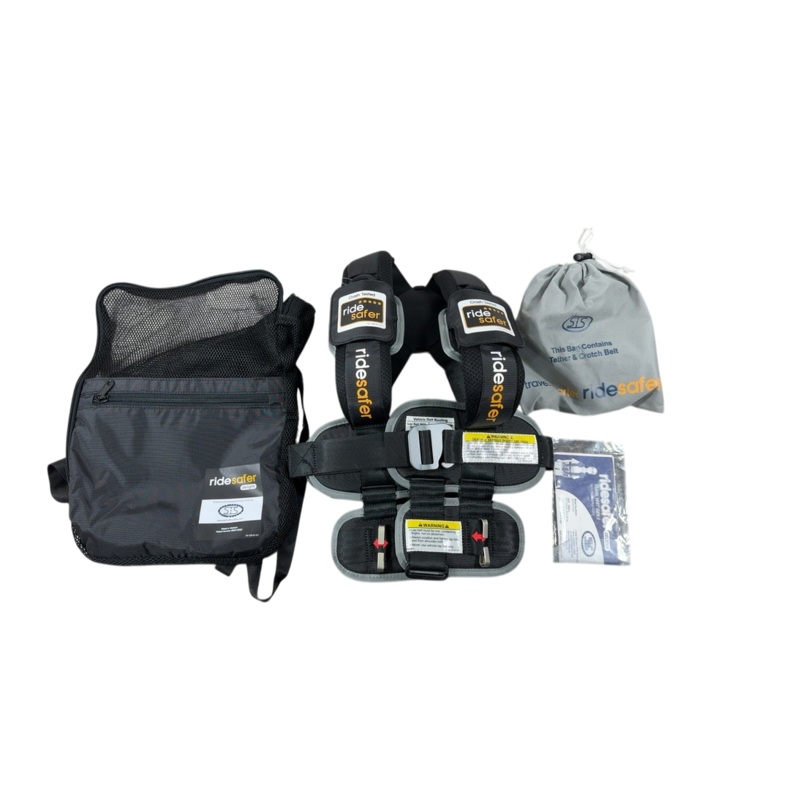 Ride Safer Travel Vest, Black, Small