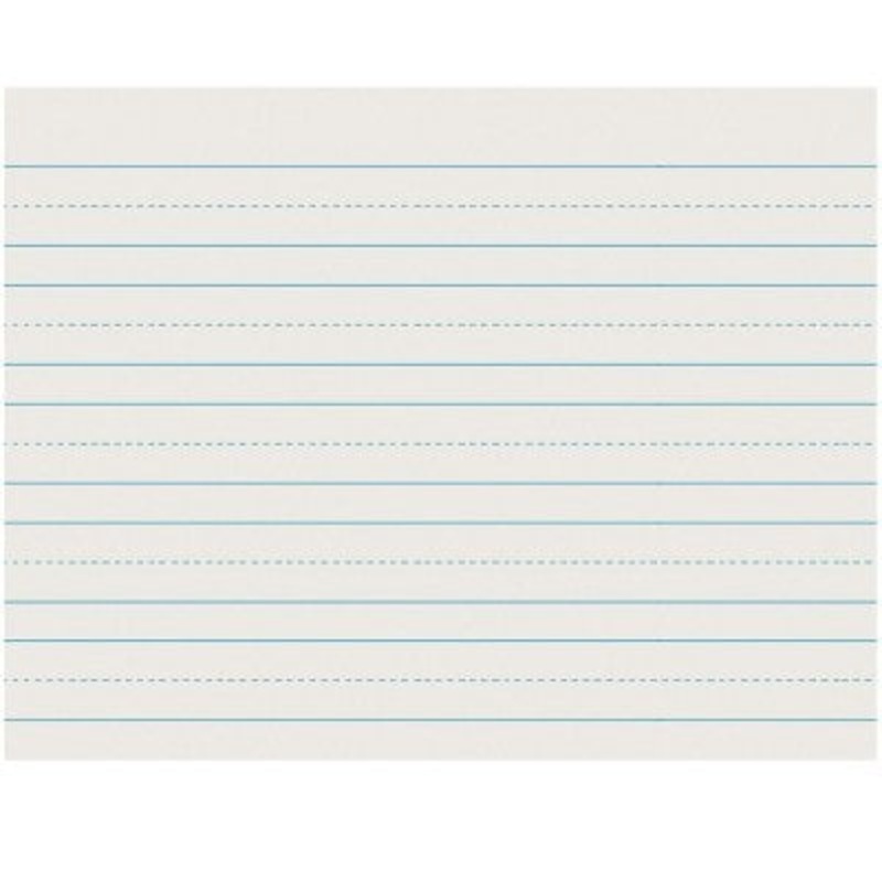 Skip-A-Line Ruled News – Grade 1