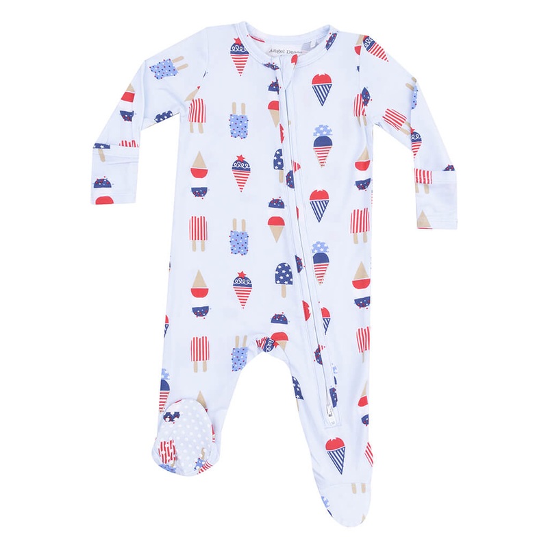 ADR 2 Way Zipper Footie American Ice Cream