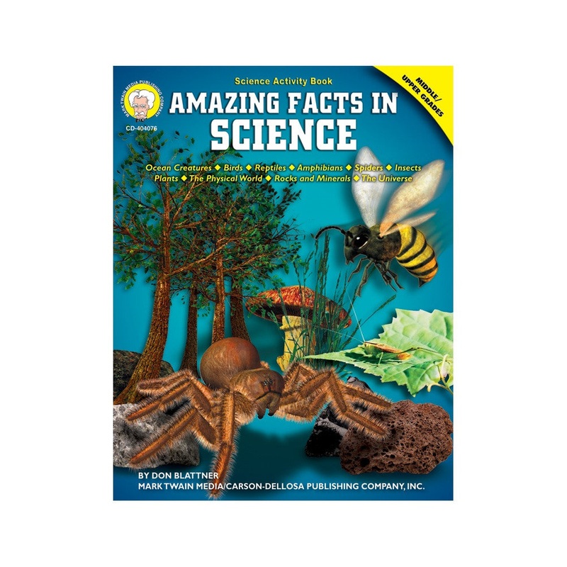 Amazing Facts in Science Resource Book Grade 6-12 Paperback