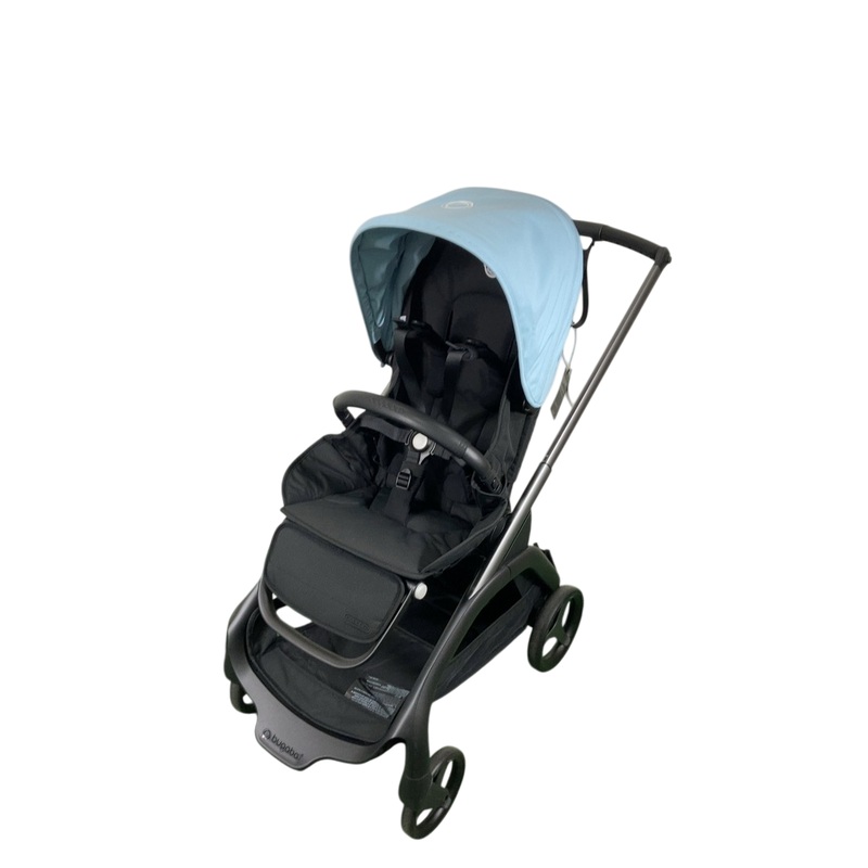 Bugaboo Dragonfly Stroller, 2024, Graphite, Midnight Black, Skyline Blue