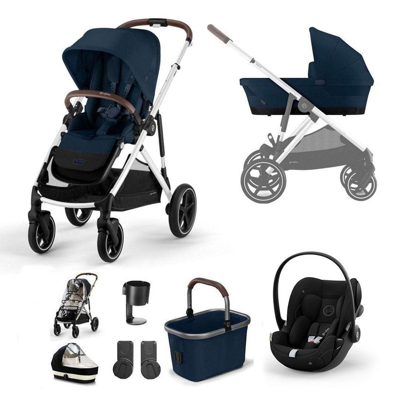 CYBEX Gazelle S + Cloud G Luxury Bundle – Ocean Blue