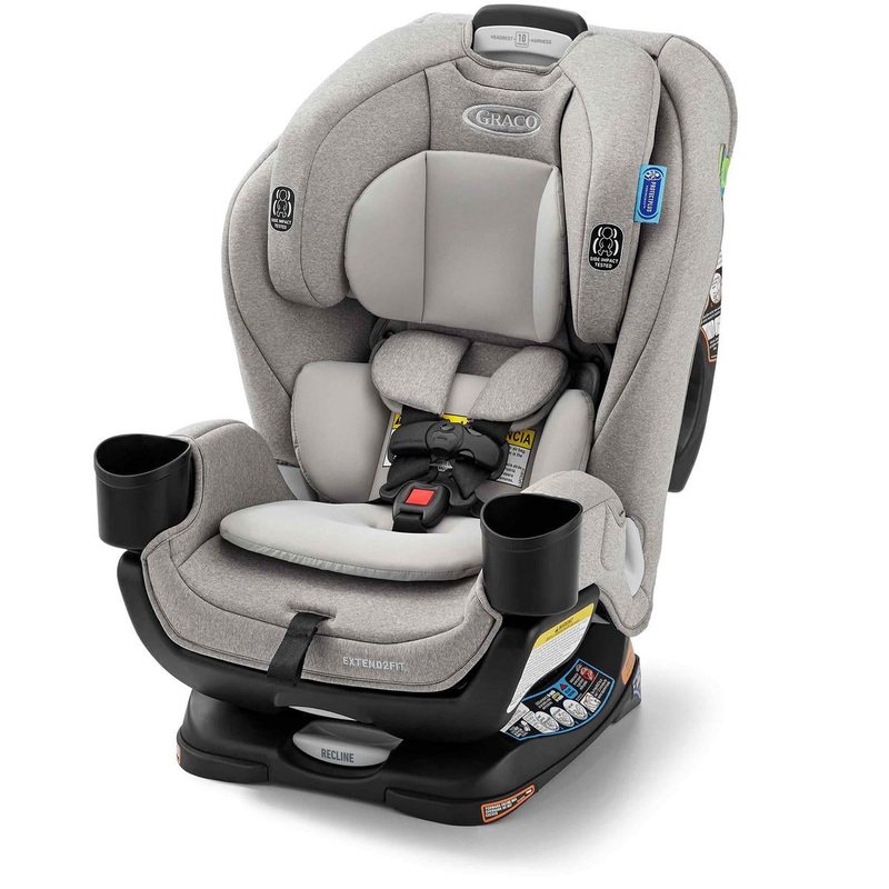 Graco Extend2Fit 3-in-1 All-in-One Convertible Car Seat – Ashten