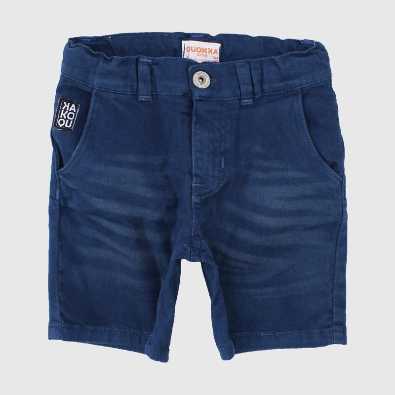 Plain Gabardine Shorts