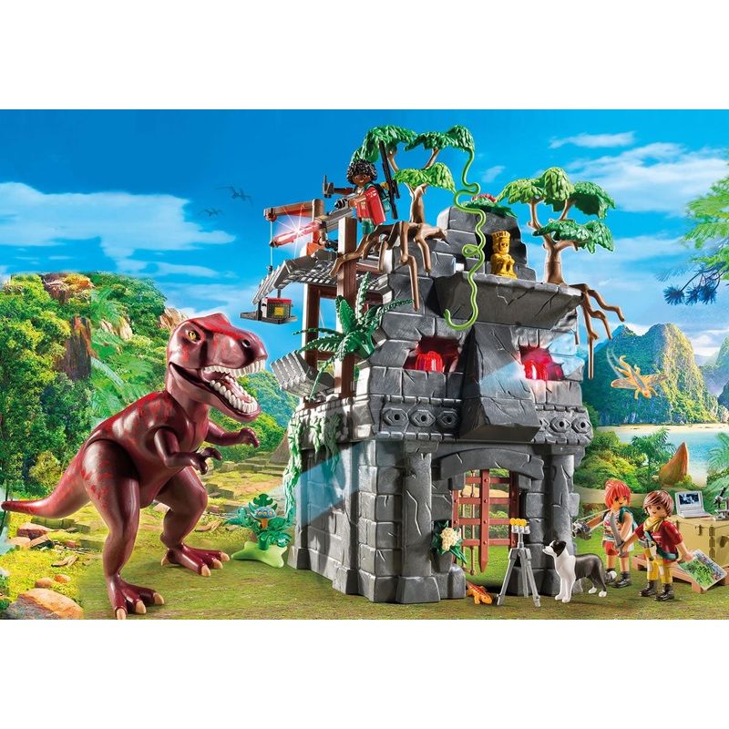 Playmobil Hidden Temple with T-Rex