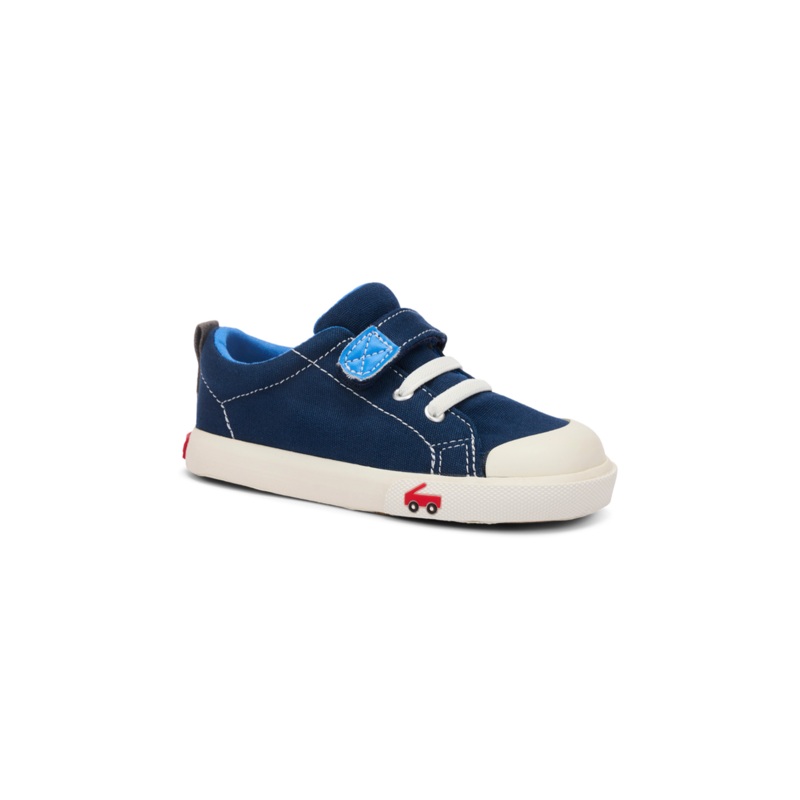 See Kai Run Stevie II – Navy Canvas