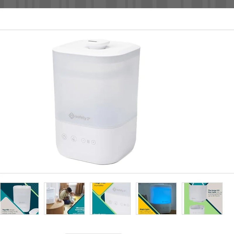 1st Comforting Cool Mist Top-Fill Humidifier