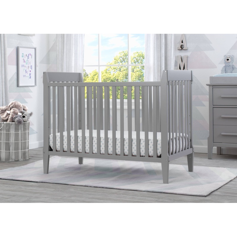 Mid-Century Modern Classic 5-in-1 Convertible Crib