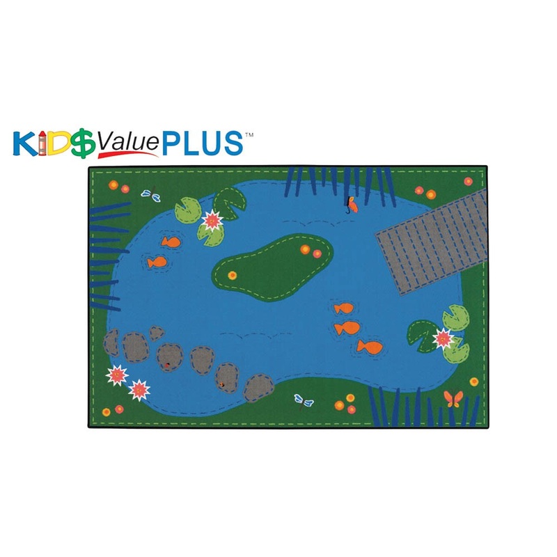 Tranquil Pond Value Rug PLUS (6′ x 9′)