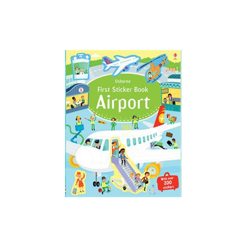 Usborne First Sticker Book Airport