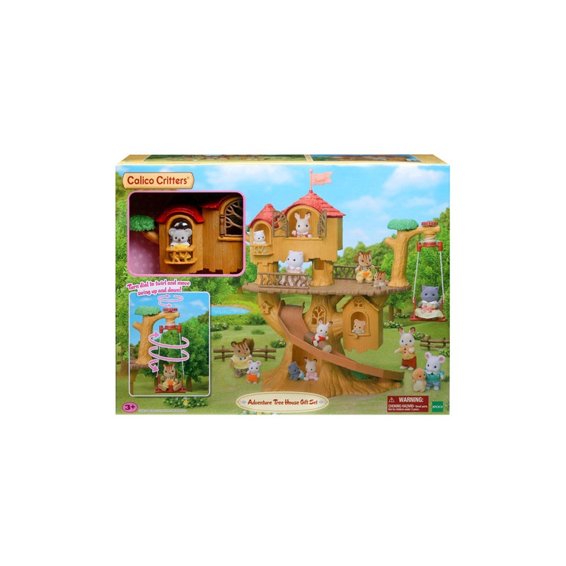 Calico Critters Adventure Treehouse Gift Set