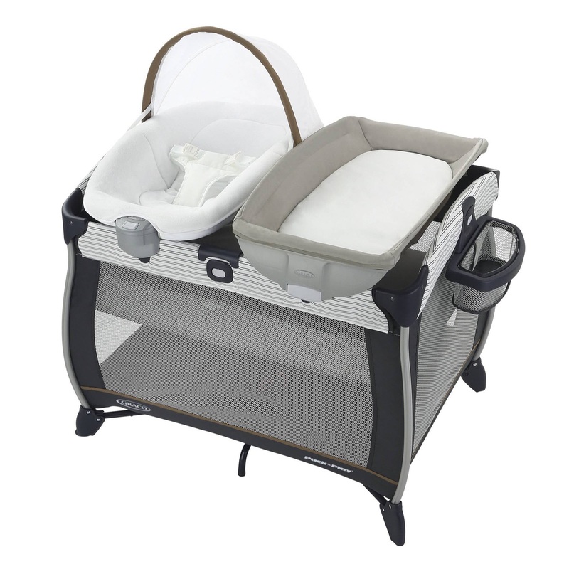 Graco Pack ‘n Play Quick Connect Playard with Portable Seat- Britton