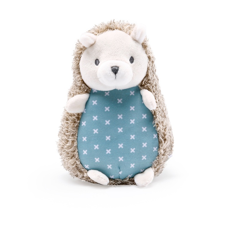 Ingenuity Premium Soft Plush Squeak Toy – Farrow the Hedgehog