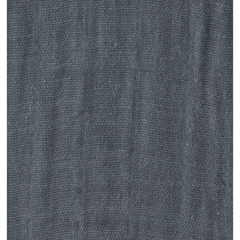Little Unicorn Cotton Muslin Fitted Crib Sheet – Charcoal