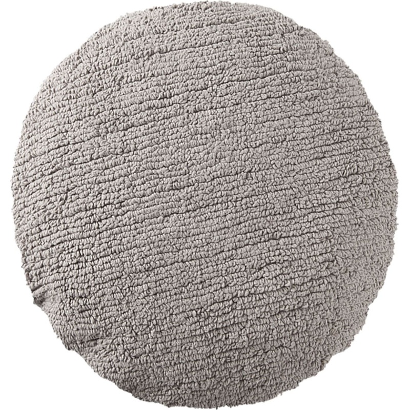 Lorena Canals Big Dot Cushion – Light Grey (1’8″ x 1’8″)