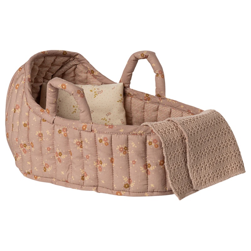 Maileg Large Carry Cot – Rose